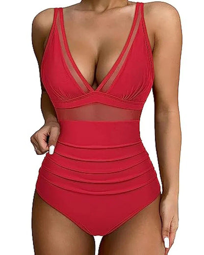 Swimsuit with adjustable straps and a flattering cut – Leona