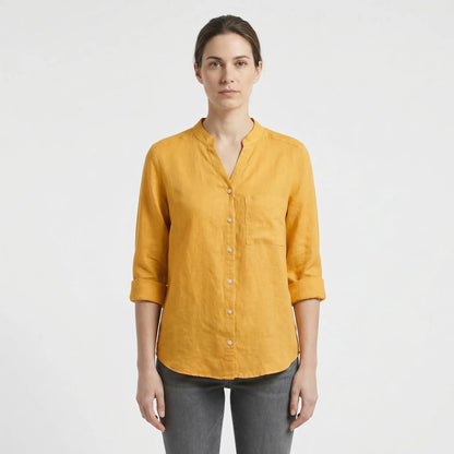 Tailored Button-Up Summer Shirt - Esther