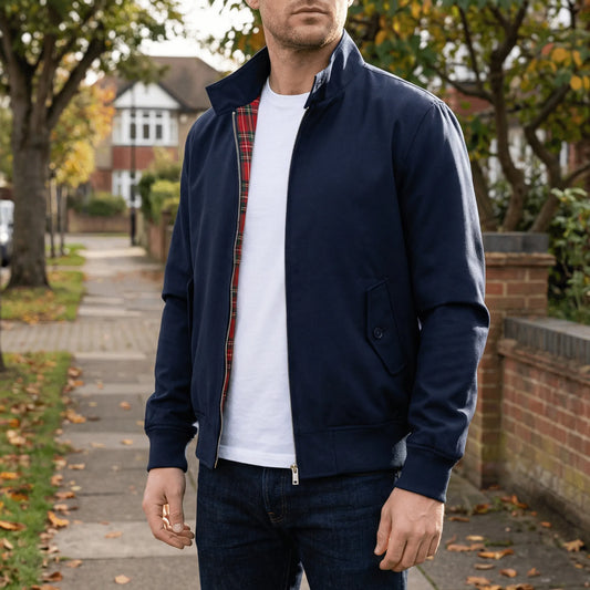 Tailored Harrington Jacket - Devin