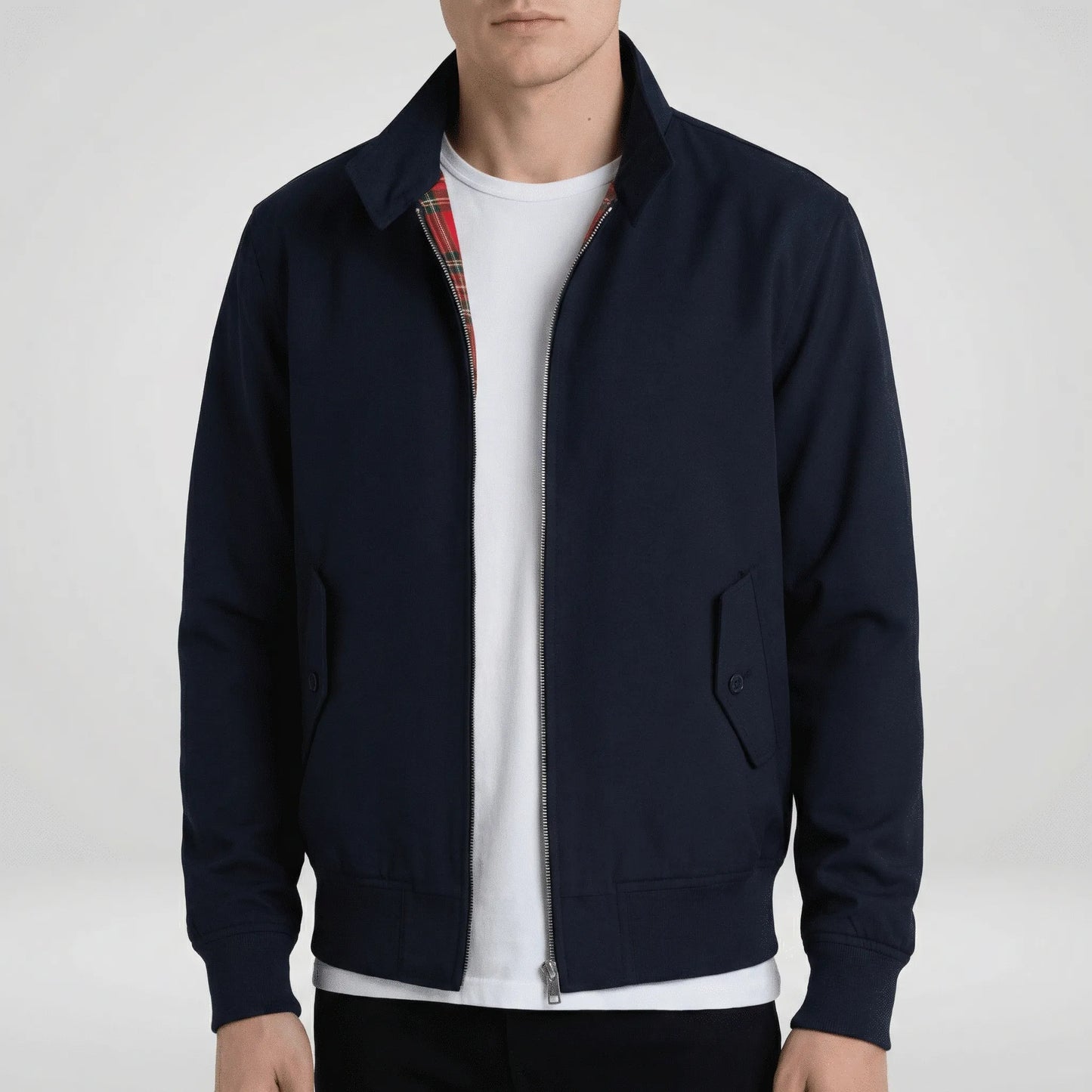 Tailored Harrington Jacket - Devin