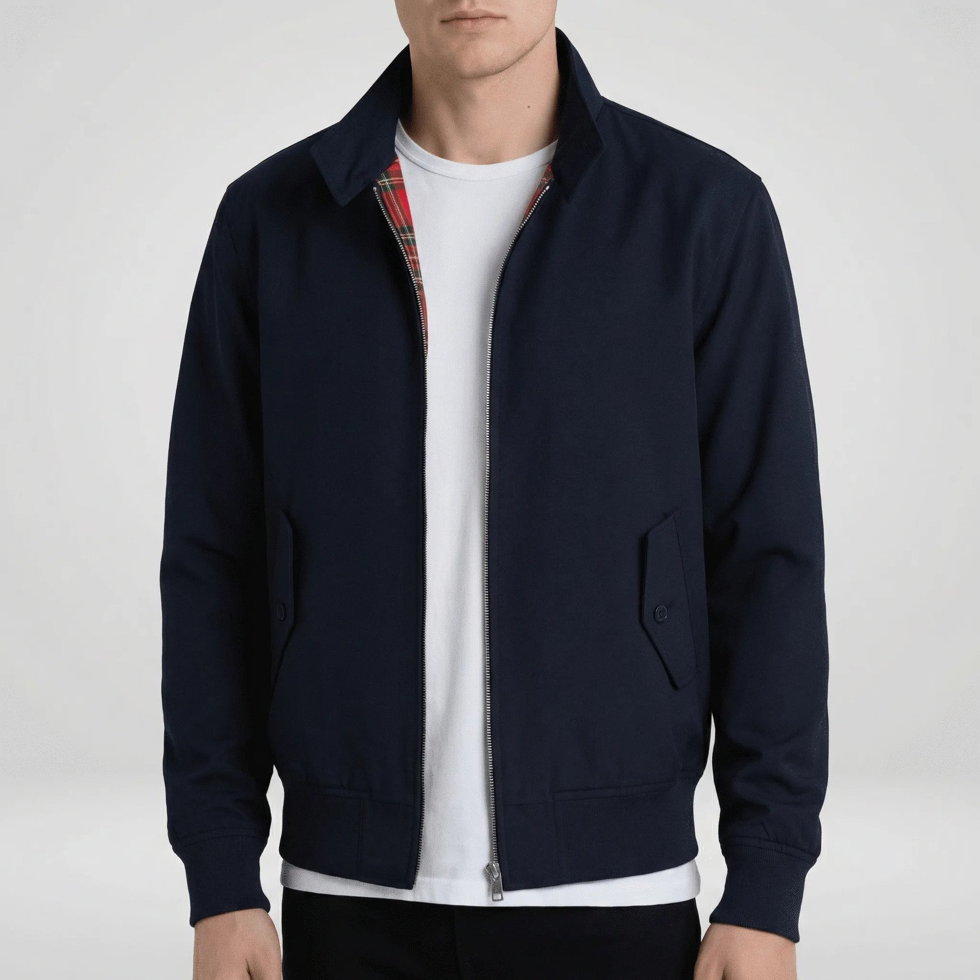 Tailored Harrington Jacket - Devin