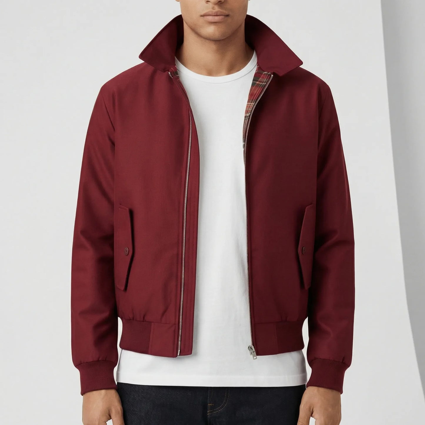 Tailored Harrington Jacket - Devin