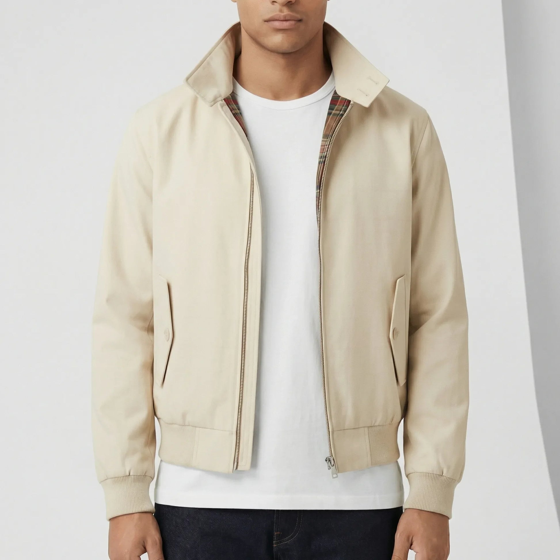 Tailored Harrington Jacket - Devin