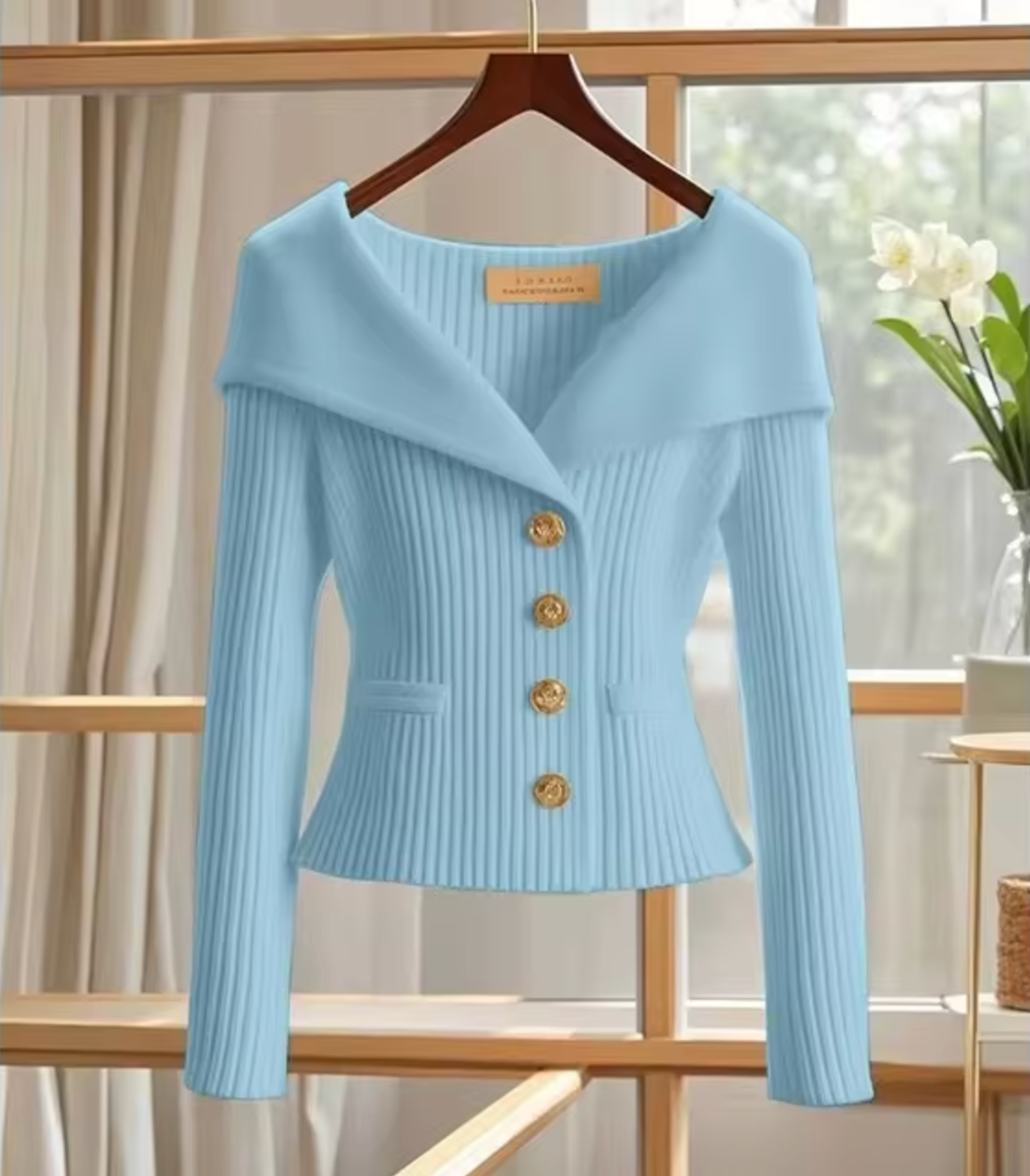 Tailored Knitted Cardigan - Cosima