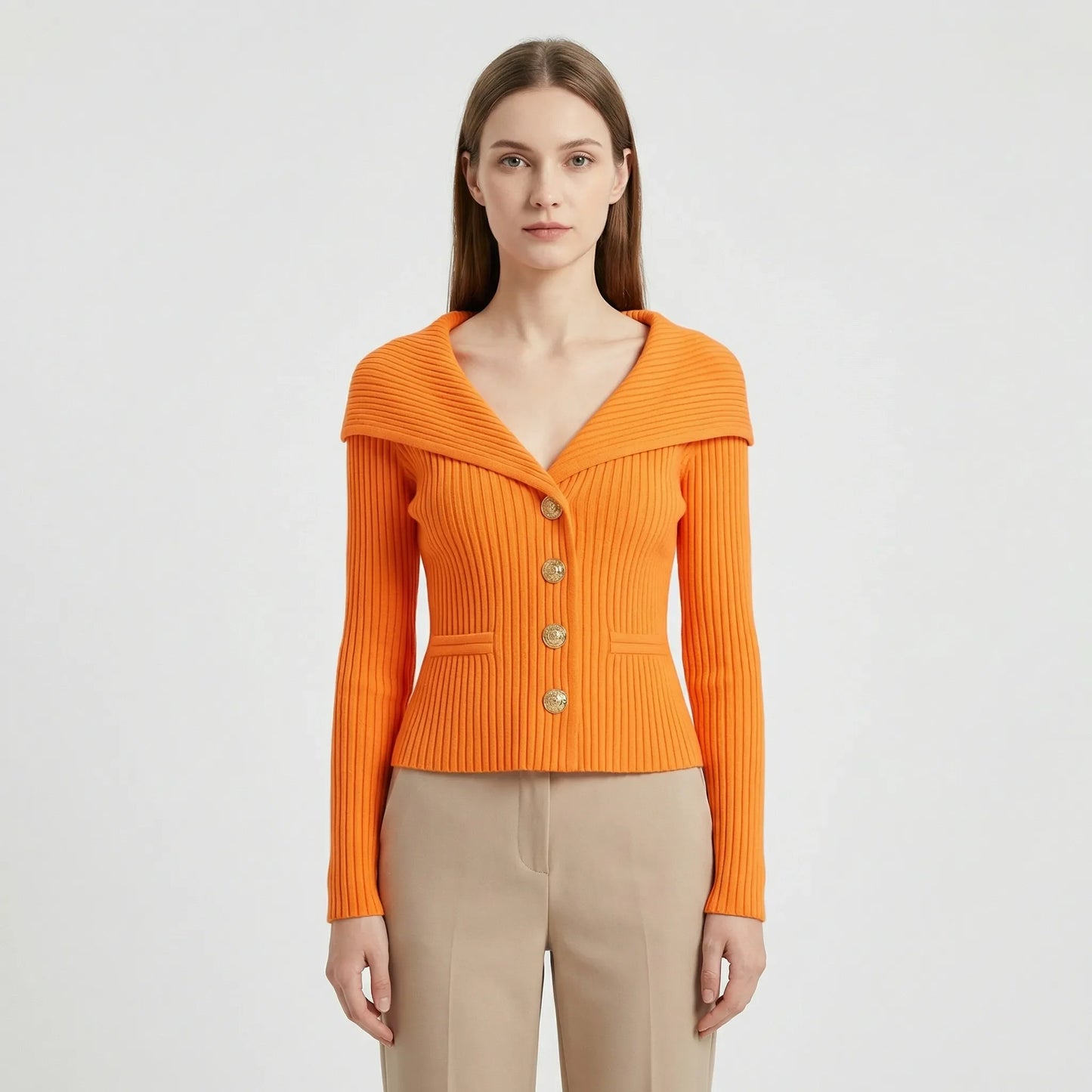 Tailored Knitted Cardigan - Cosima