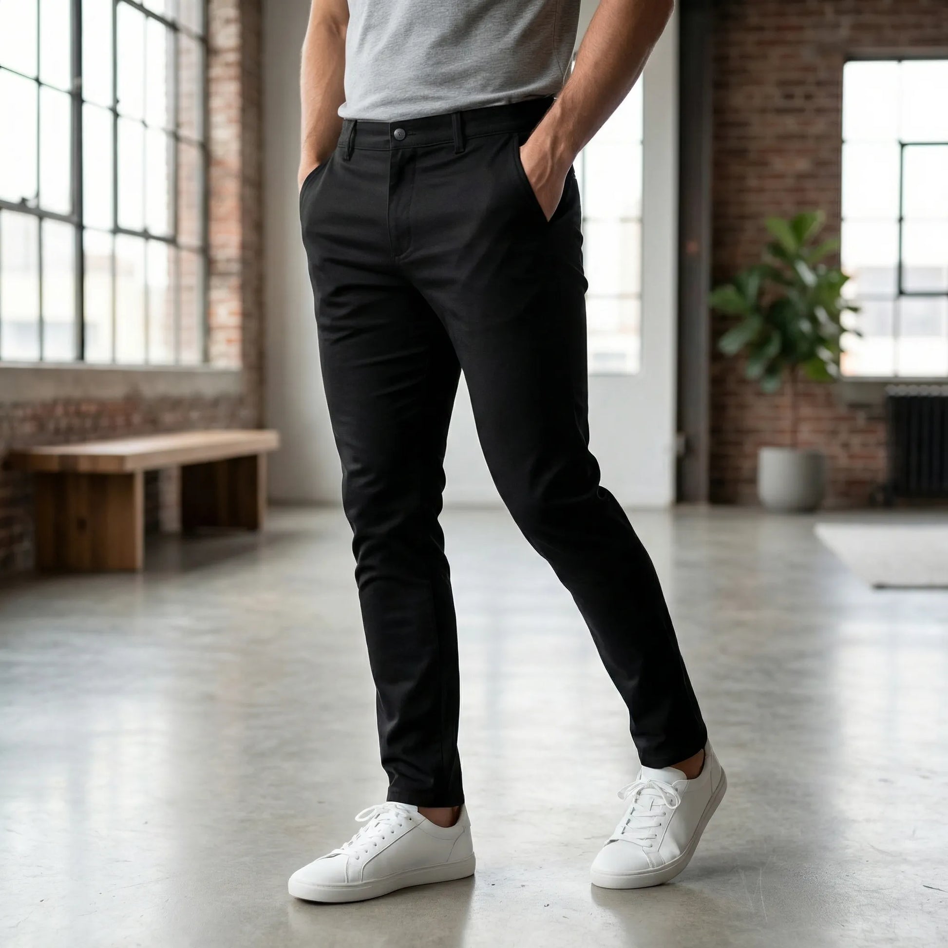 Tapered Men's Trousers - Maddox