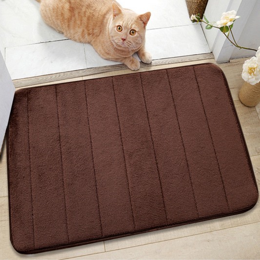 Textured Absorbent Bathroom Mat - StepSoft