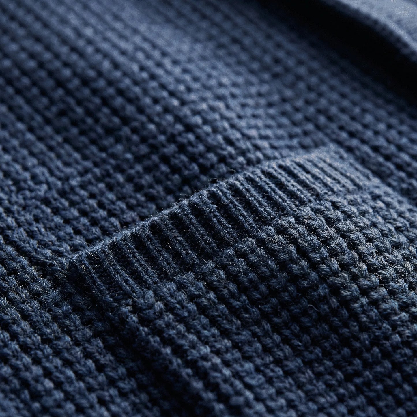 Textured Knitted Cardigan With Long Sleeves - Lennox