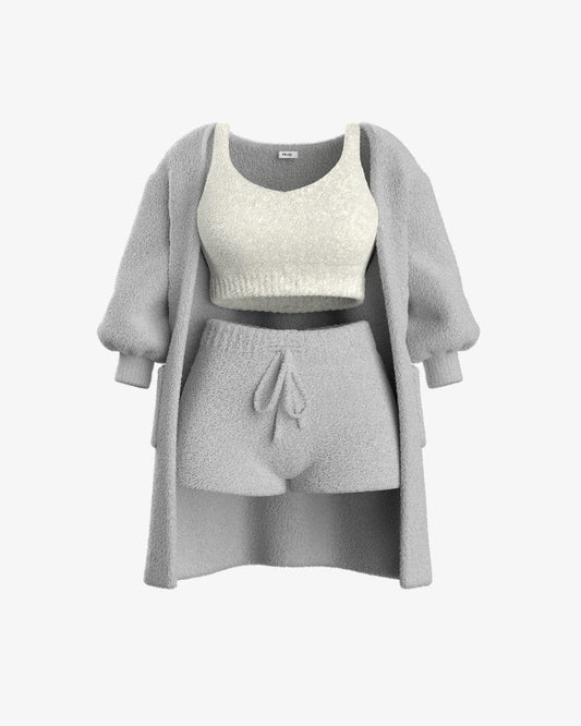 Three-Piece Loungewear Set For Women - Mattie