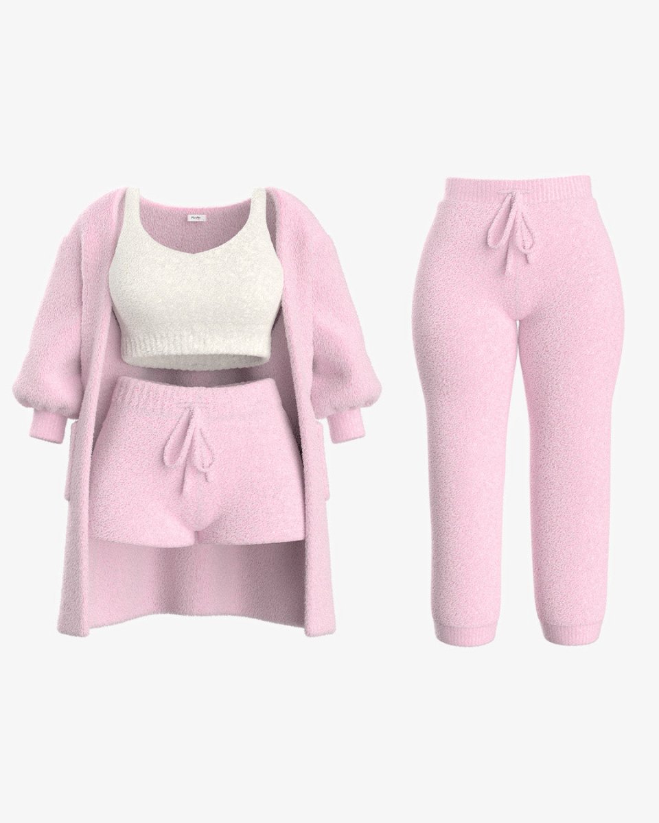 Three-Piece Loungewear Set For Women - Mattie