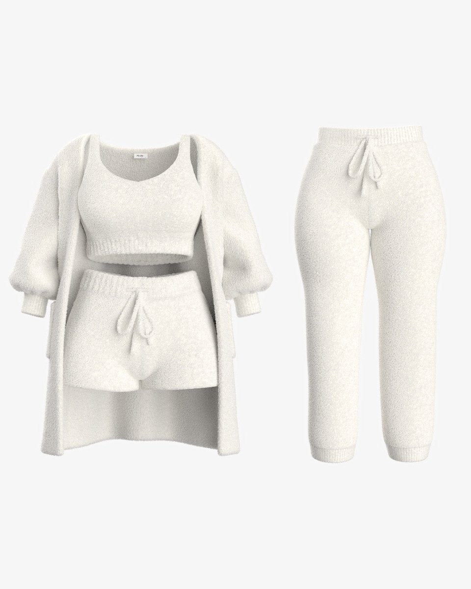 Three-Piece Loungewear Set For Women - Mattie