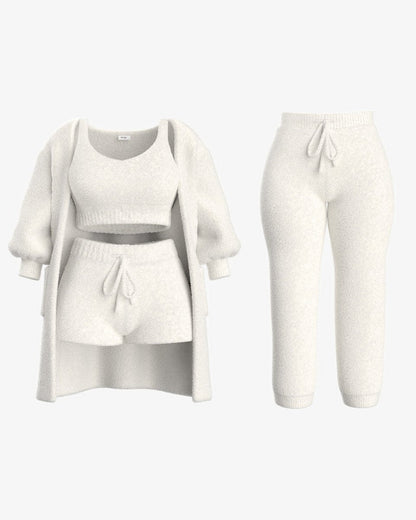 Three-Piece Loungewear Set For Women - Mattie