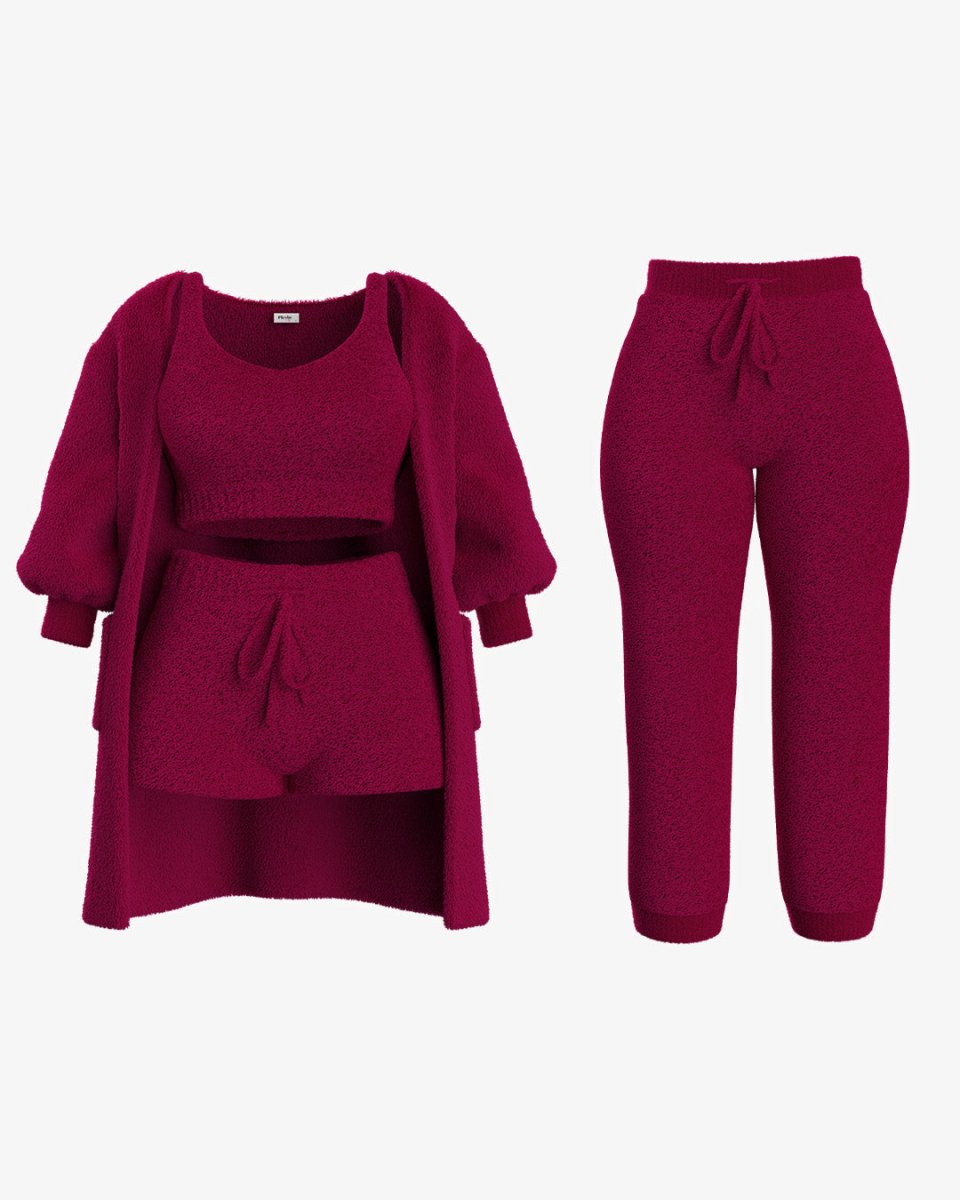 Three-Piece Loungewear Set For Women - Mattie
