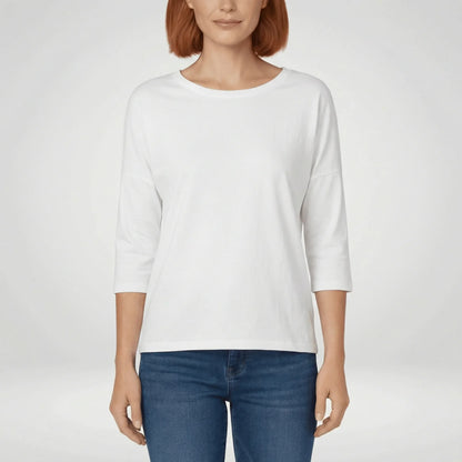 Three-Quarter Sleeve Womens T-Shirt - Lucienne