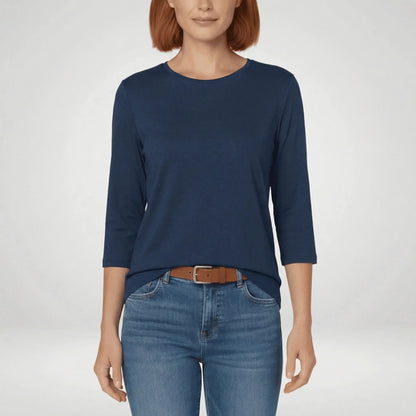 Three-Quarter Sleeve Womens T-Shirt - Lucienne