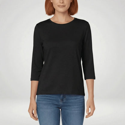Three-Quarter Sleeve Womens T-Shirt - Lucienne