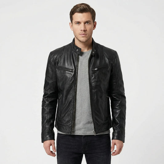 Timeless Stand-Up Collar Jacket - Leonardo