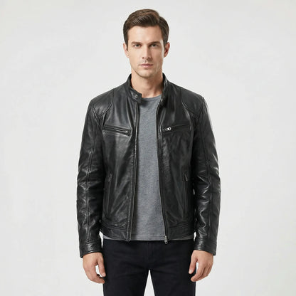 Timeless Stand-Up Collar Jacket - Leonardo
