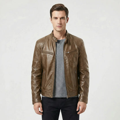 Timeless Stand-Up Collar Jacket - Leonardo