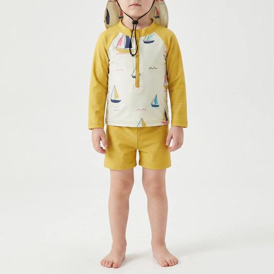 Toddler Three Piece Swim Set - Nautilot