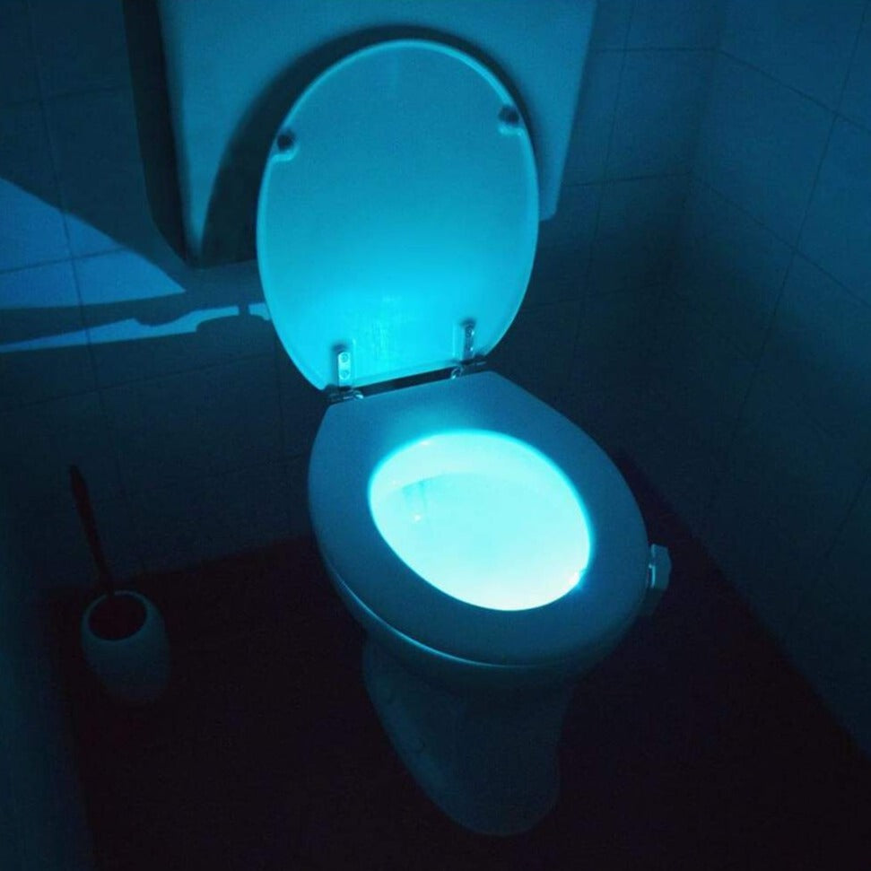 Motion-Activated Toilet Night Light - GlowBowl