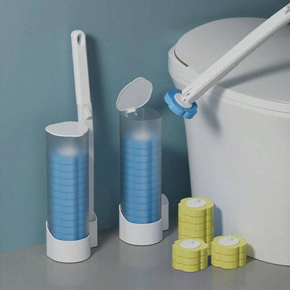 Disposable Toilet Brush | Antibacterial Hygienic Sponge Heads 11