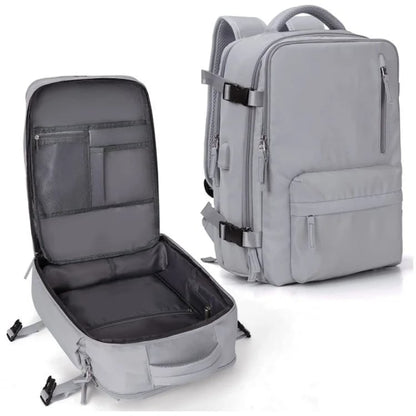 Multifunctional Women's Backpack 35L with USB Port 10