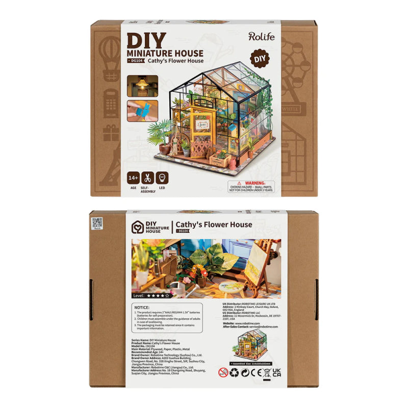 Miniature DIY Garden Shed Construction Kit – BloomHaus