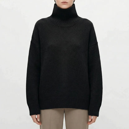 Turtleneck Oversized Jumper - Louisa