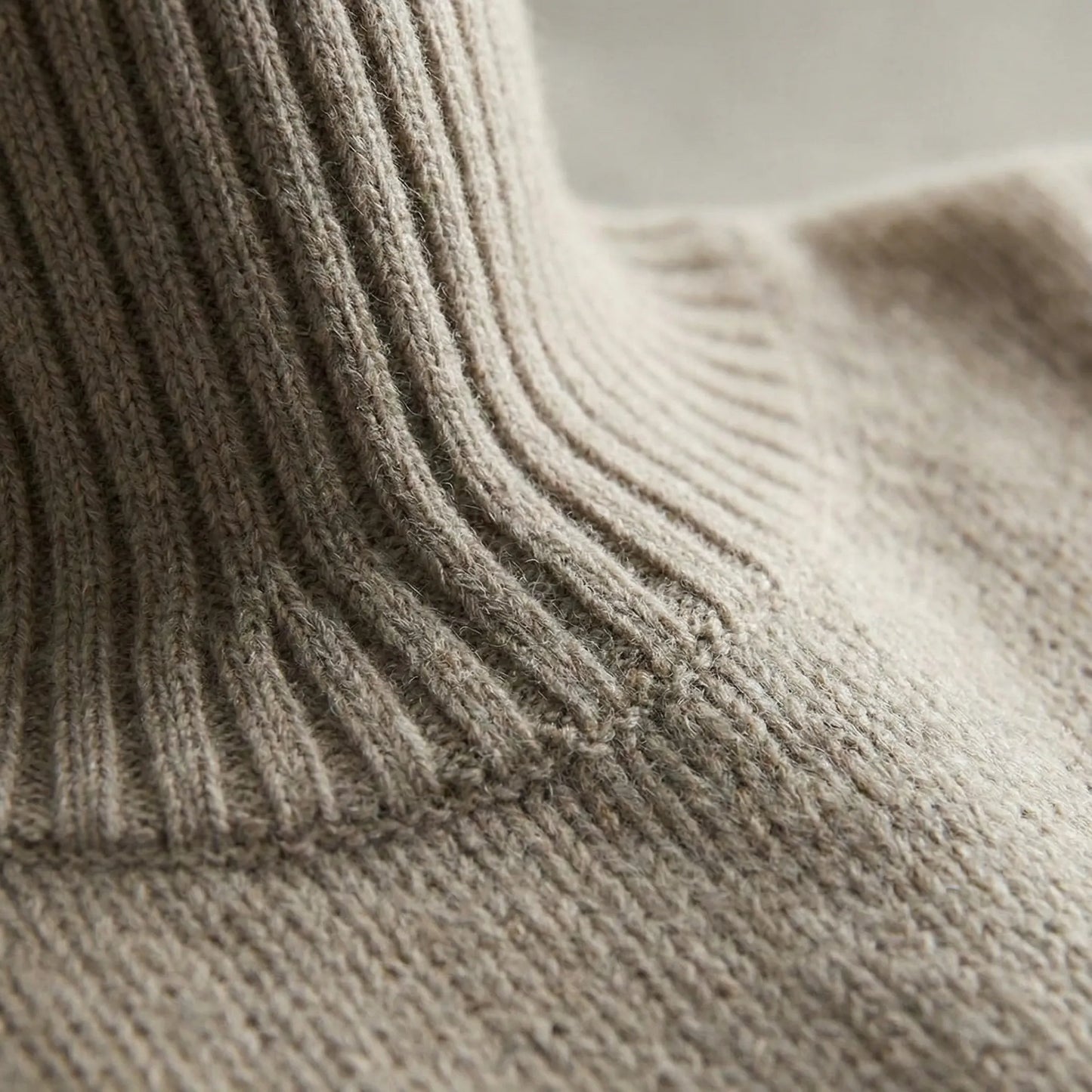Turtleneck Oversized Jumper - Louisa