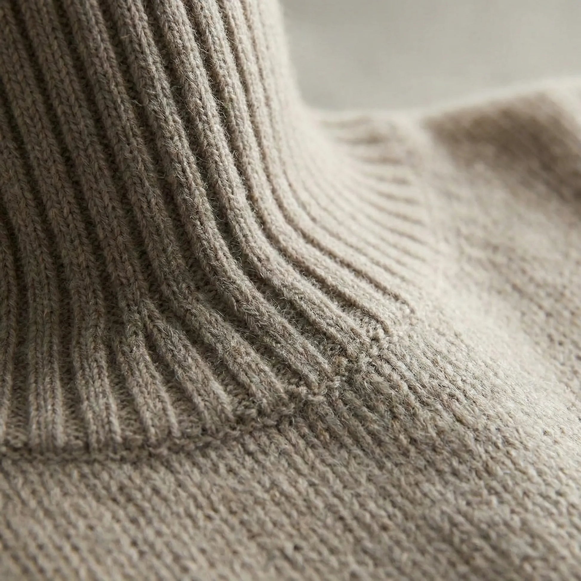 Turtleneck Oversized Jumper - Louisa