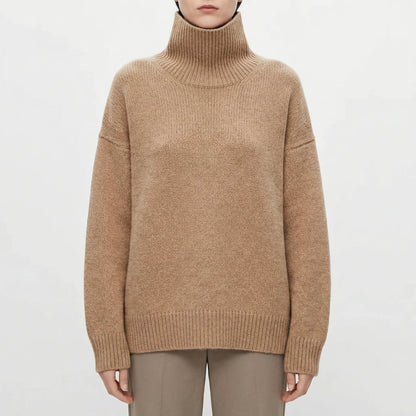 Turtleneck Oversized Jumper - Louisa