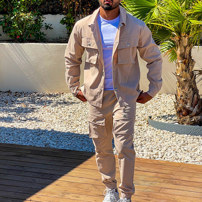 Two-Piece Cargo Set For Men - Freddie