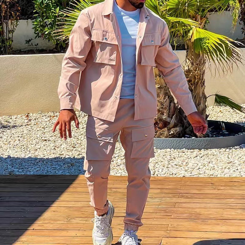 Two-Piece Cargo Set For Men - Freddie