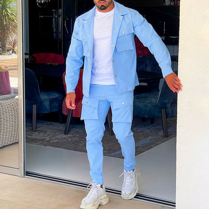 Two-Piece Cargo Set For Men - Freddie