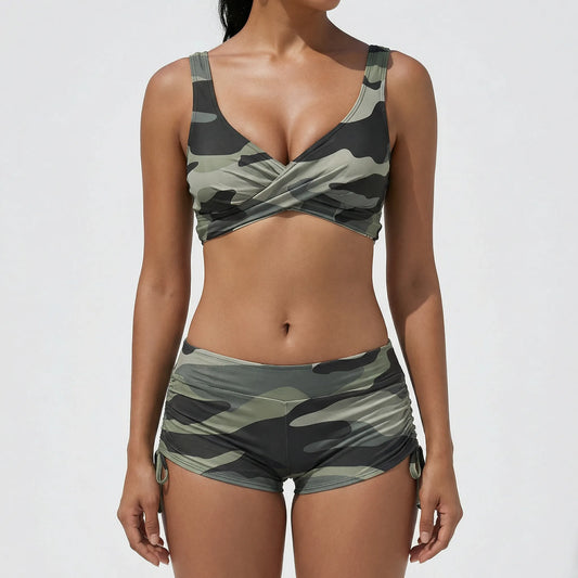 Two-Piece Figure-Hugging Bikini Set - Chiara