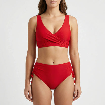 Two-Piece High Waisted Bikini Set - Marissa