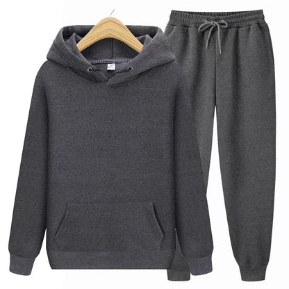 Two-Piece Hooded Tracksuit Set - Noel