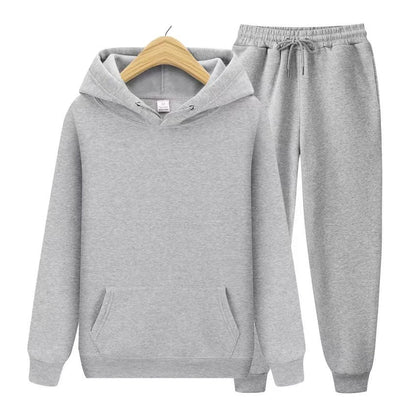 Two-Piece Hooded Tracksuit Set - Noel