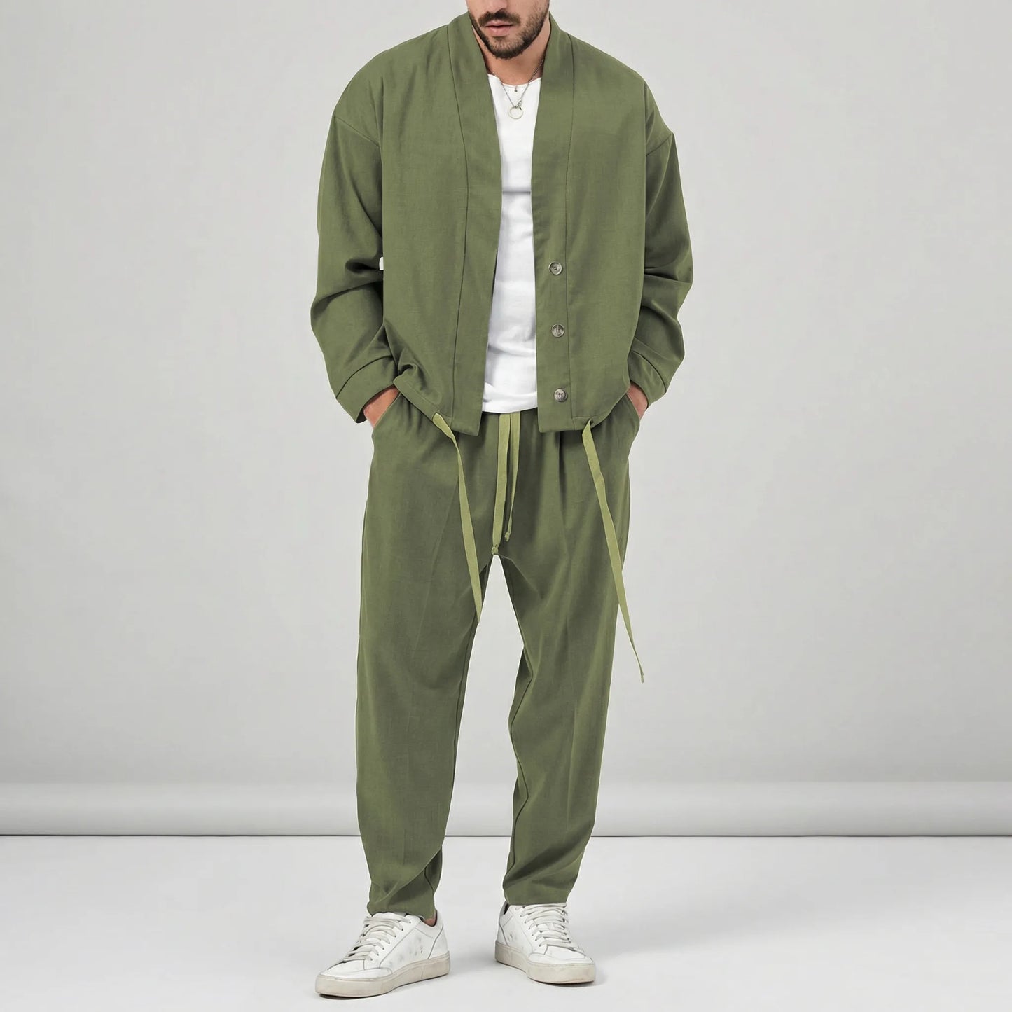 Two-Piece Mens Lounge Set - Ismael