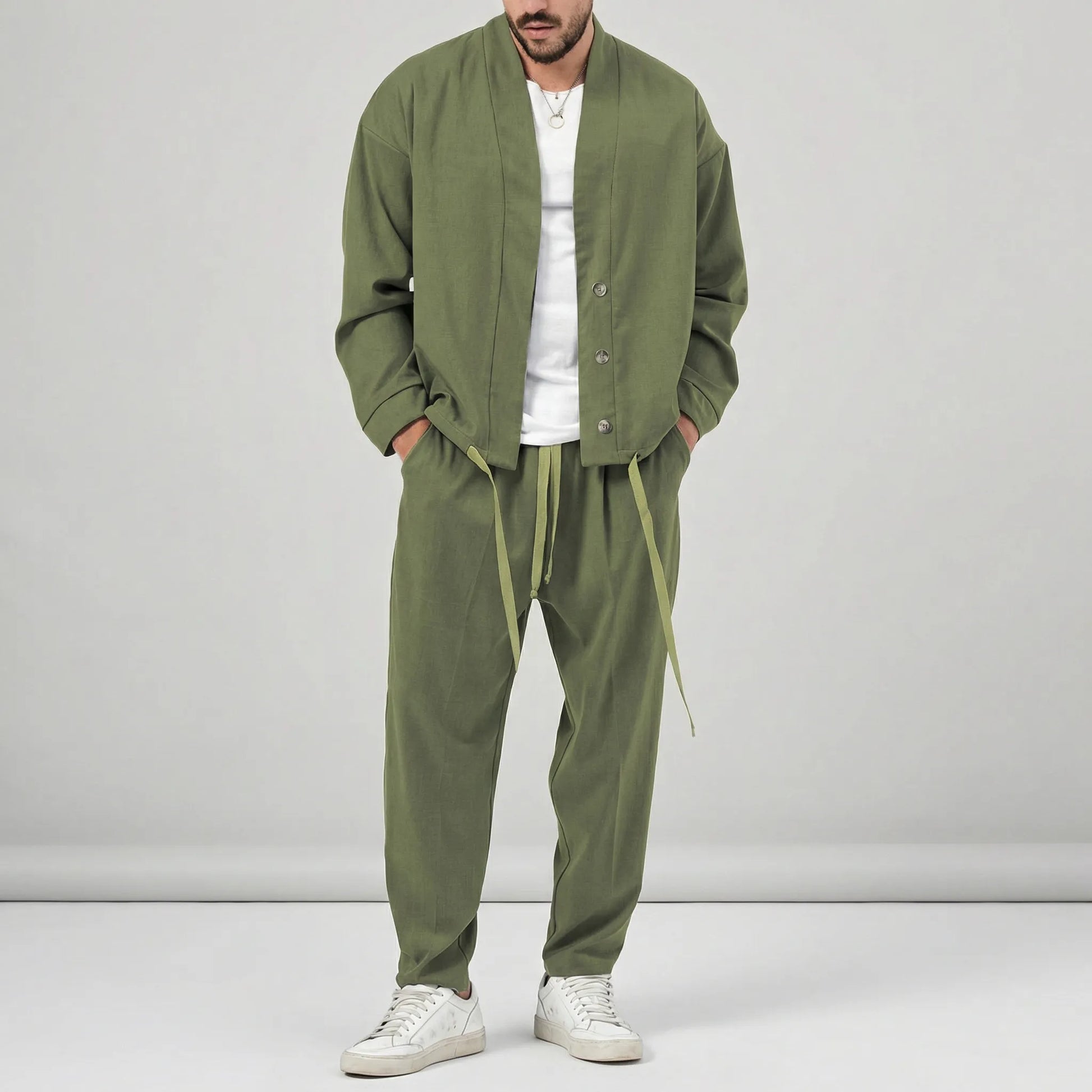 Two-Piece Mens Lounge Set - Ismael