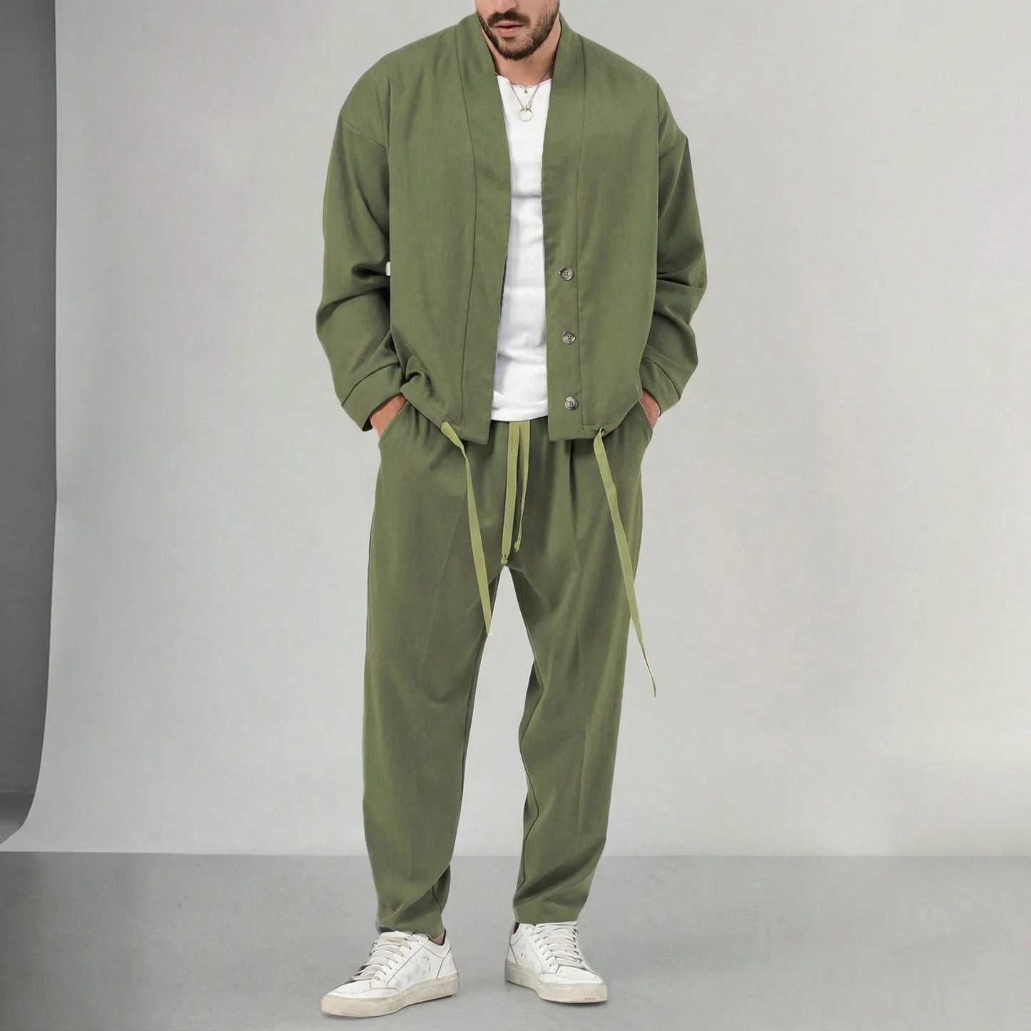 Two-Piece Mens Lounge Set - Ismael