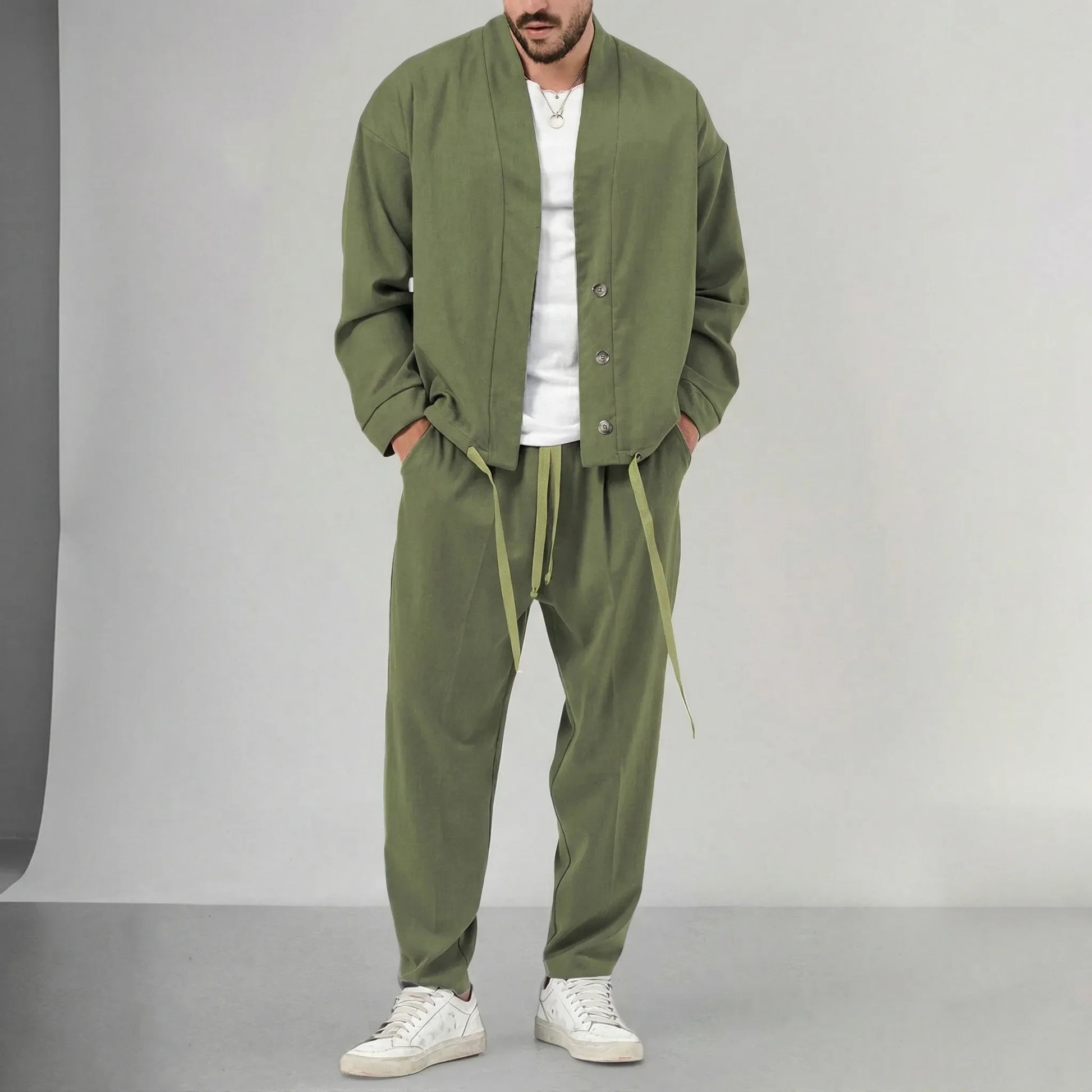 Two-Piece Mens Lounge Set - Ismael
