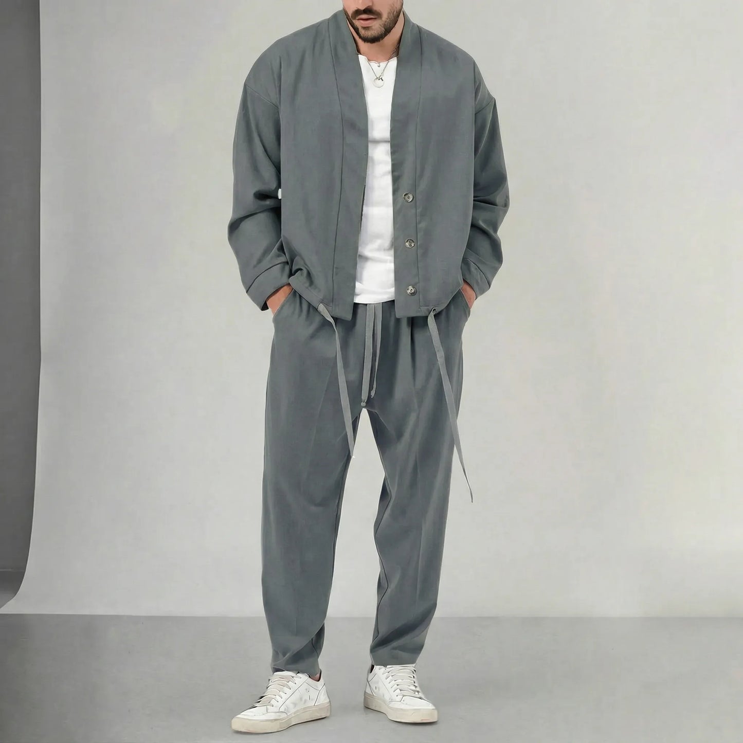 Two-Piece Mens Lounge Set - Ismael