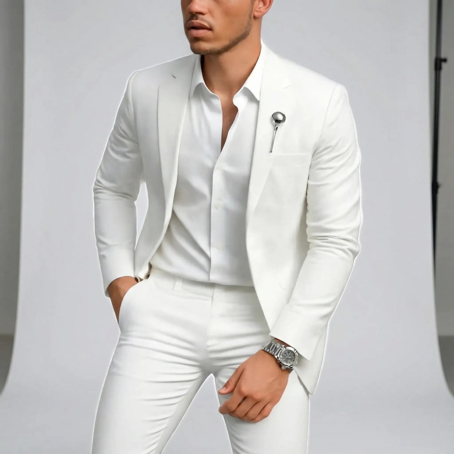 Two-Piece Mens Suit - Francesco