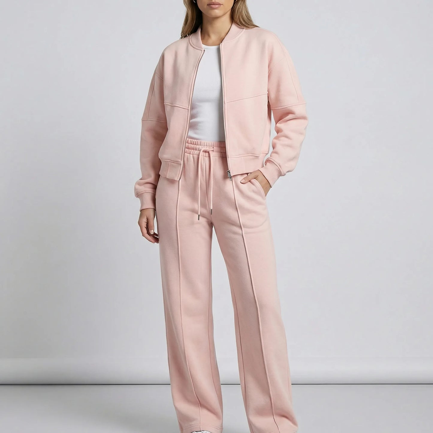 Two-Piece Zip Set - Joelina