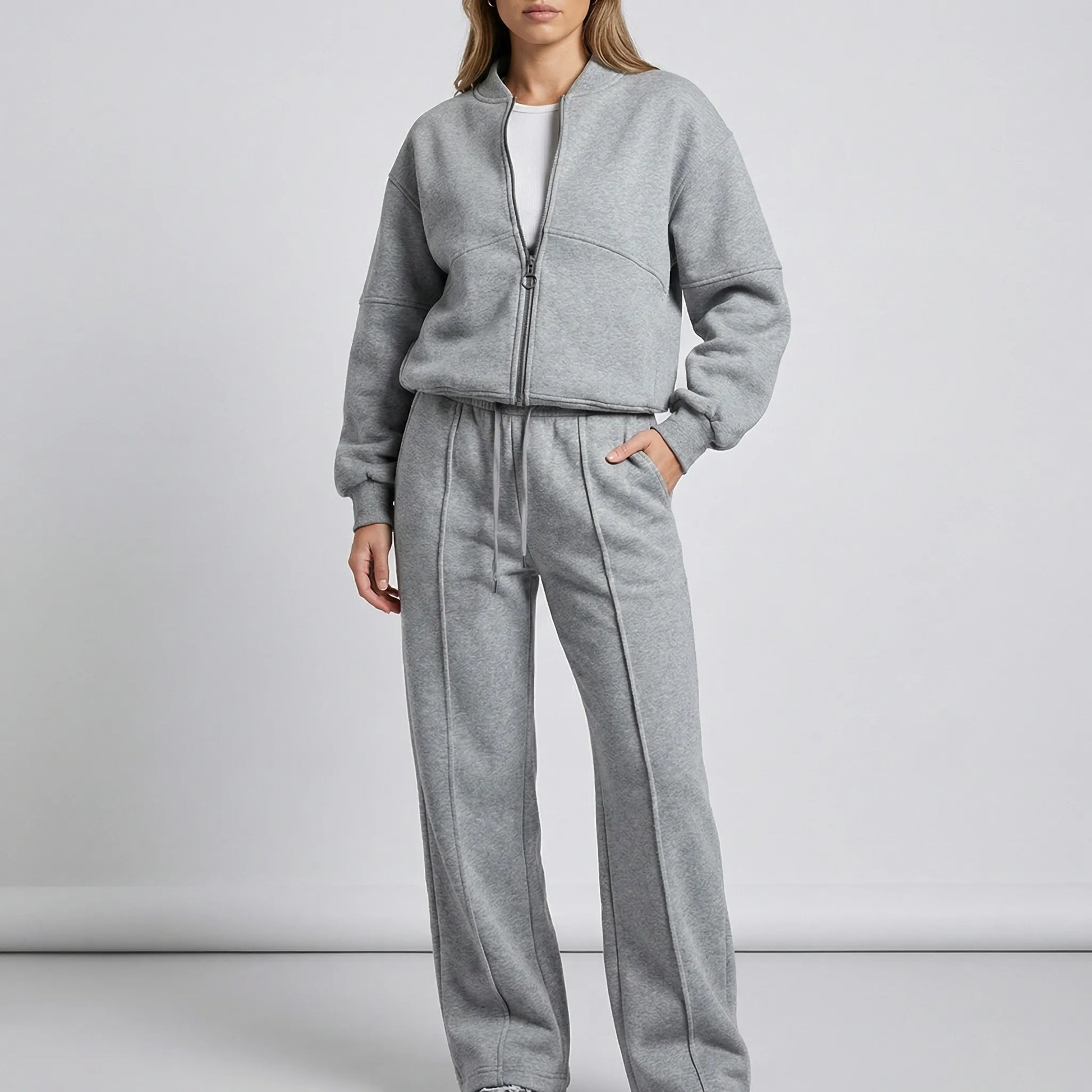 Two-Piece Zip Set - Joelina