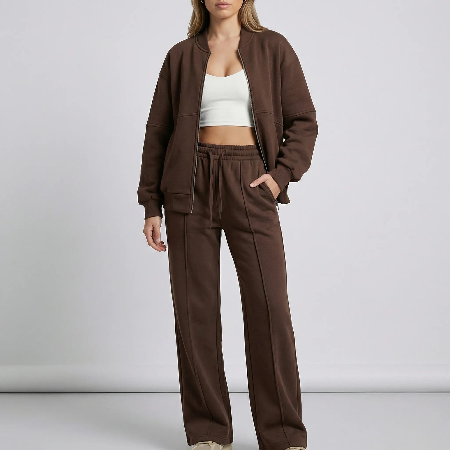 Two-Piece Zip Set - Joelina