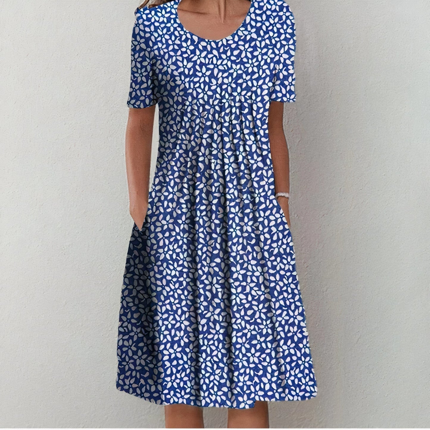 Stylish cotton dress for ladies - Lena