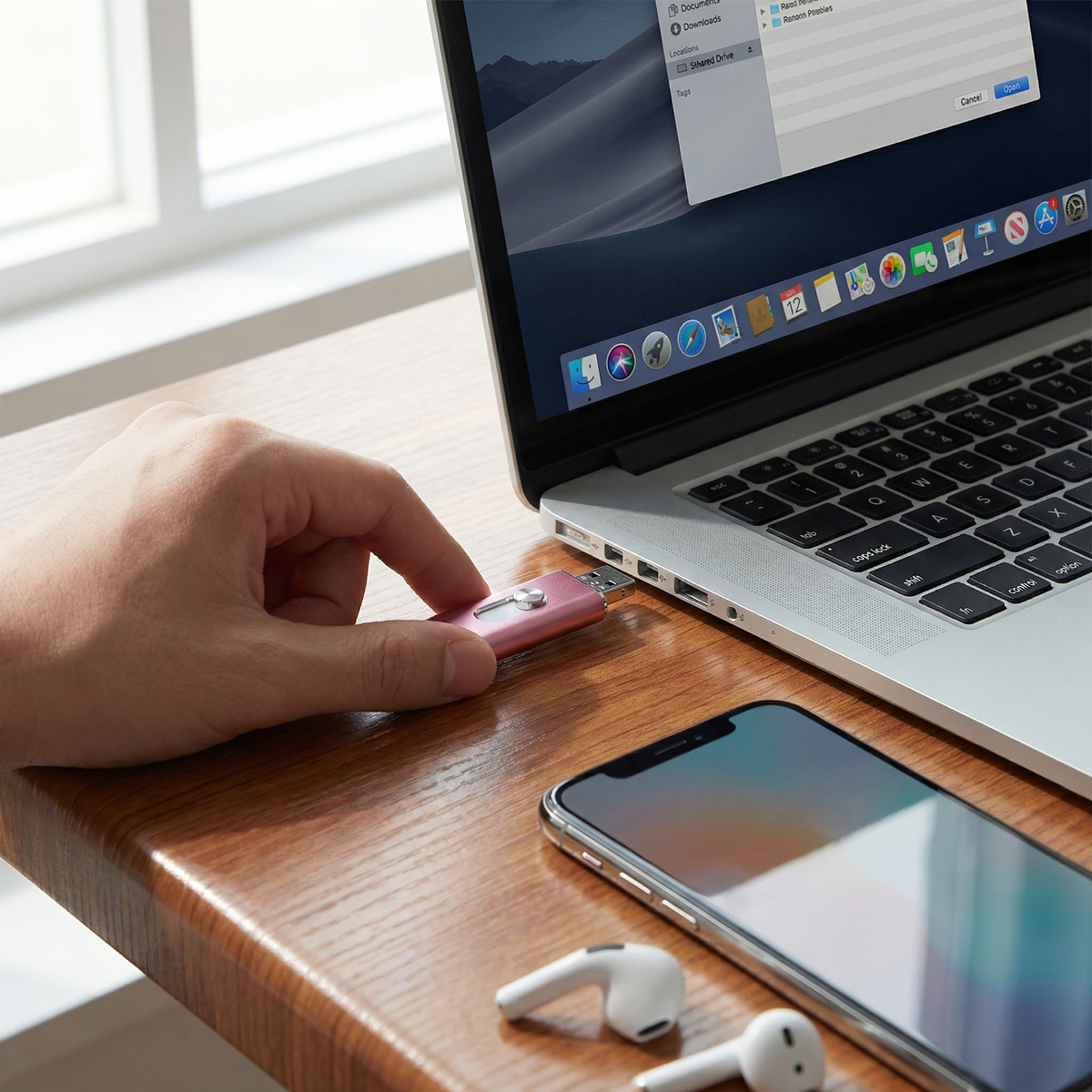 3-in-1 USB Flash Drive | USB 3.0 High-Speed with Type-C & OTG Adapter 7